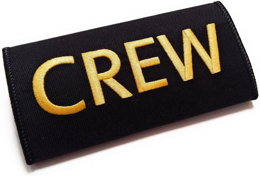 Crew Luggage Handle Wrap | Pilot Bag Handle Wrap | Black/Yellow | Aviamart® - Image 2