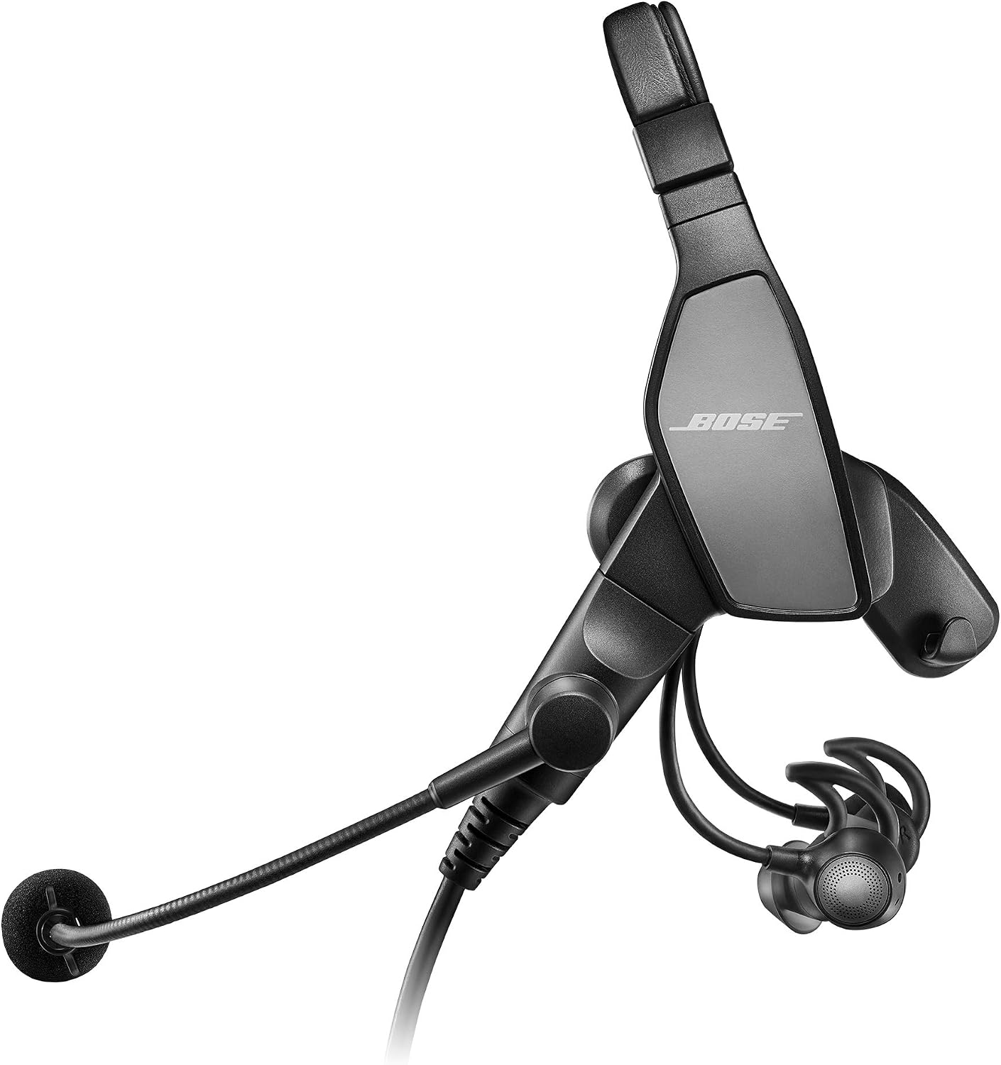 Bose Proflight Series 2 Aviation Headset with Bluetooth Connectivity, Dual Plug Cable, Black - Image 2