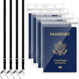 Tinlade Waterproof Passport Holder ...