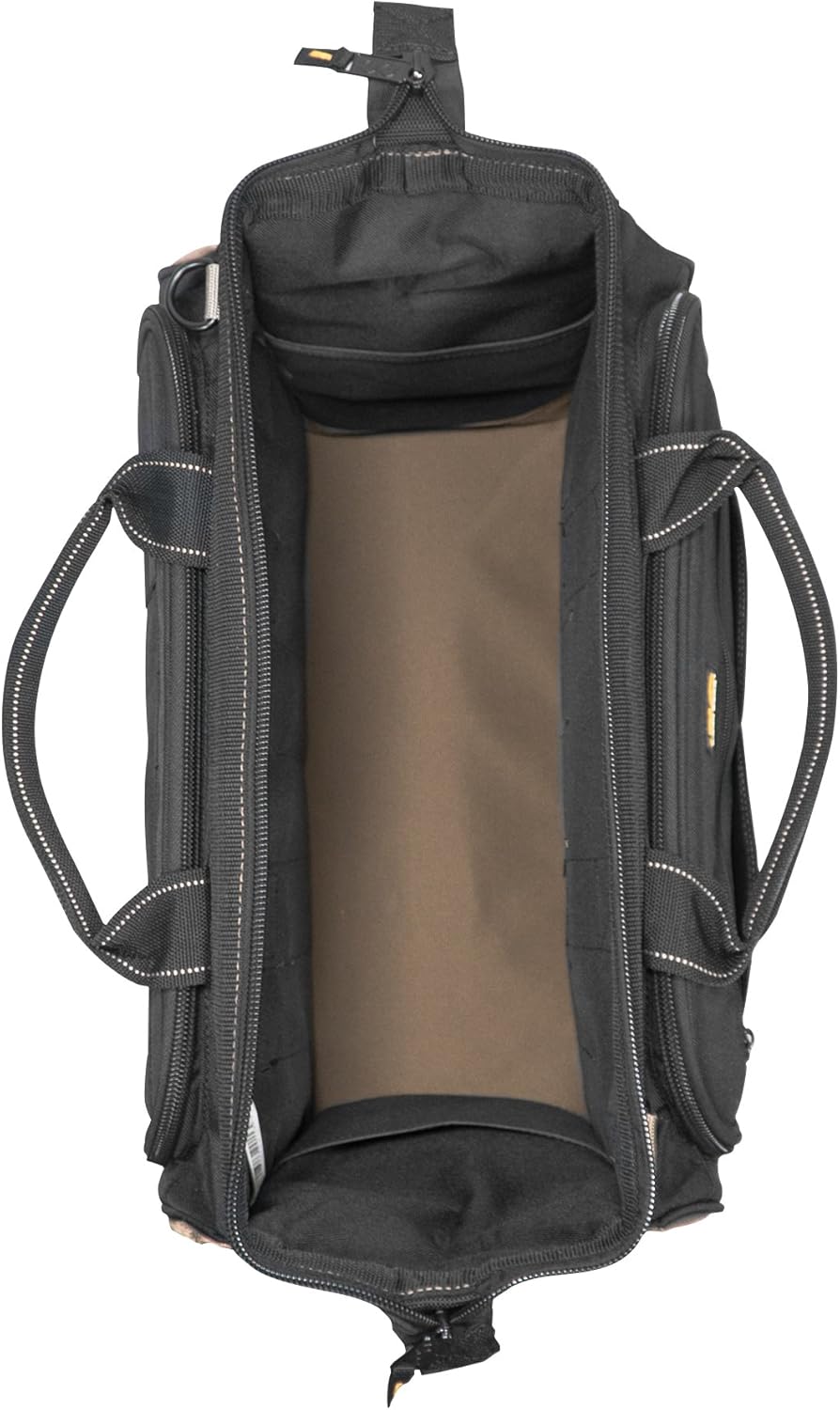 Custom Leathercraft1539 Multi-Compartment 50 Pocket Tool Bag - Image 2