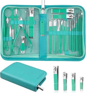 MINKINH Travel Manicure Set 26-Piec...