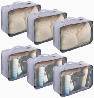 6 Pcs Packing Cubes Luggage Organiz...
