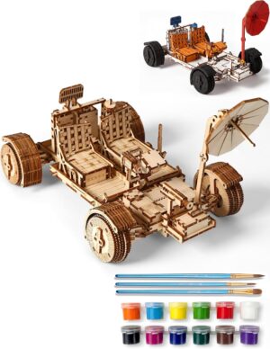 BOOZUU 3D Wooden Lunar Rover Puzzle...