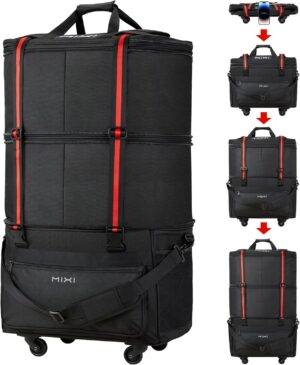 mixi Travel Bag with Wheels Expanda...