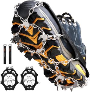 Crampons Ice Cleats Traction Snow G...