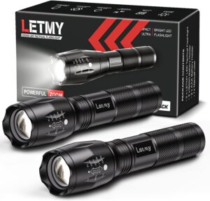LETMY Tactical Flashlight S2000-2 P...