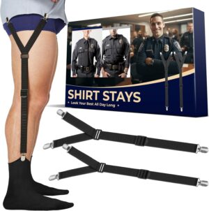Shirt Stays Adjustable Soft and Smo...