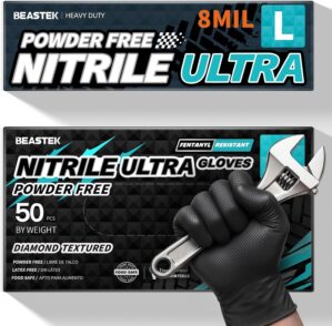 Beastek Nitrile Disposable Gloves, ...