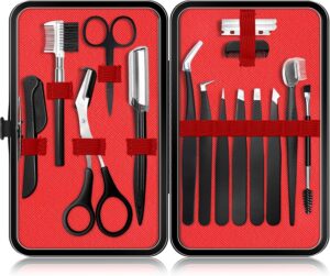 Eyebrow Kit for Men, 17 in 1 Tweeze...