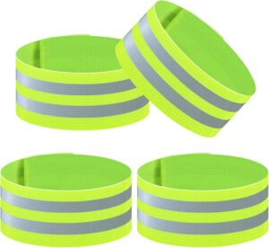 4 Pack Reflective Bands, Adjustable...