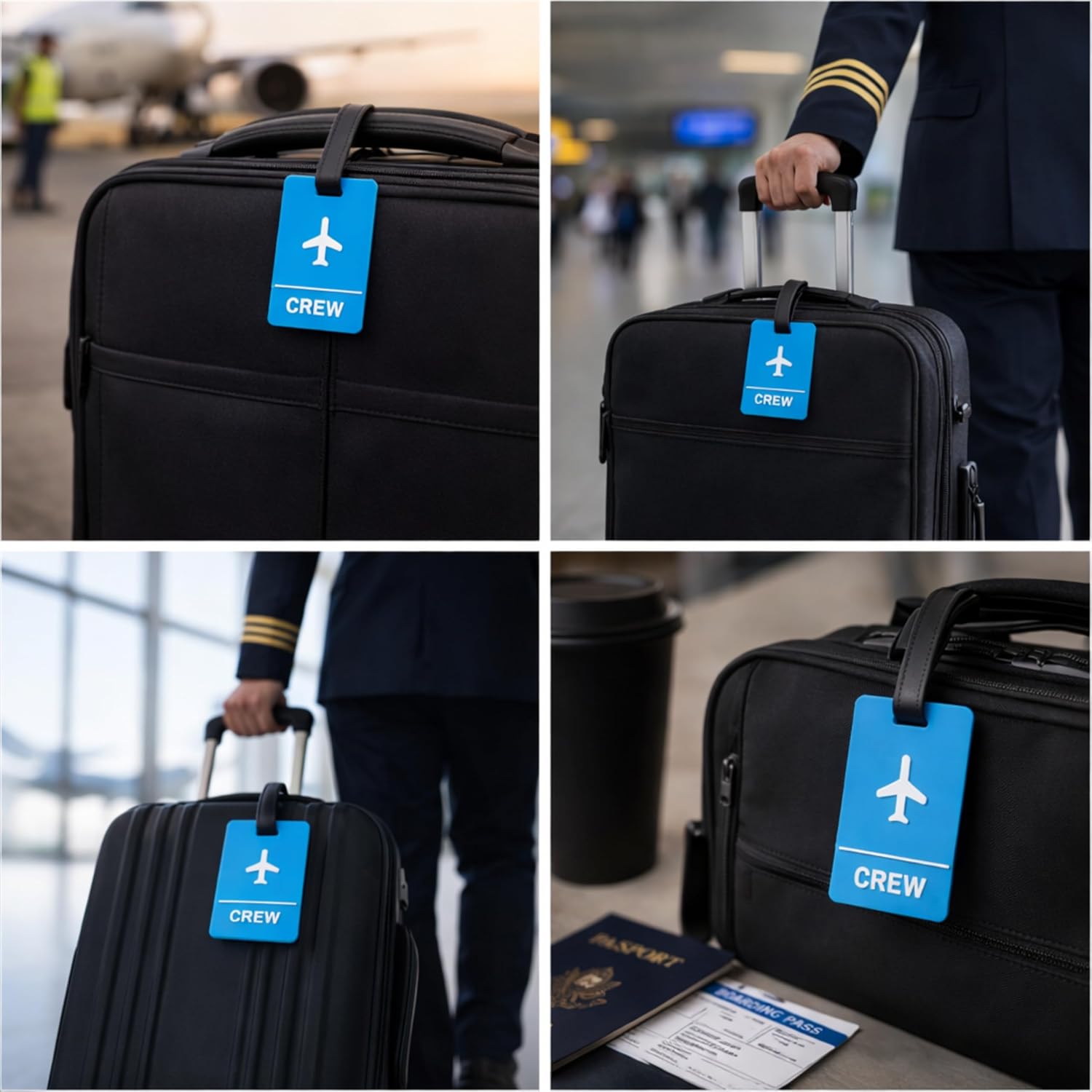 Crew Luggage Tag Travel Tag Aviation Crew Tag - Image 2