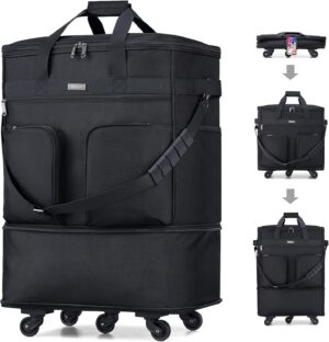 Hanke Expandable Collapsible Luggag...