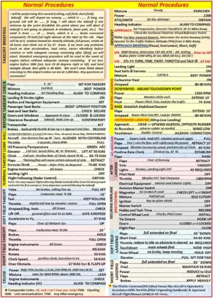 Cessna 152 Checklist – QRef &...