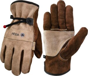 WZQH Leather Work Gloves for Men or...