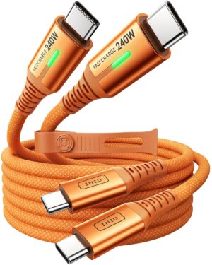 INIU USB C to USB C Cable, 240W Fas...