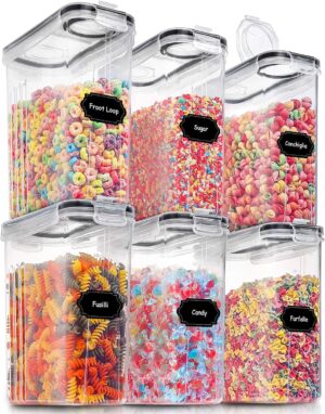 PRAKI Large Dry Food Storage Contai...