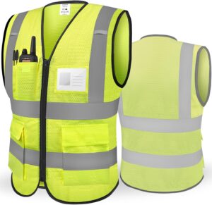 TICONN Reflective Safety Vest High ...