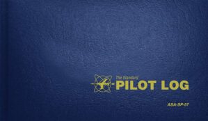 The Standard Pilot Log (Navy Blue):...
