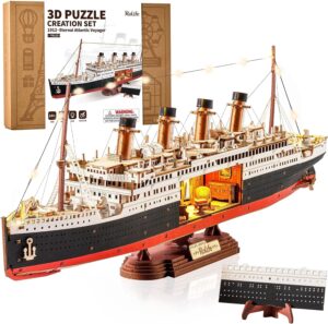 Rolife 3D Wooden Puzzles for Adults...