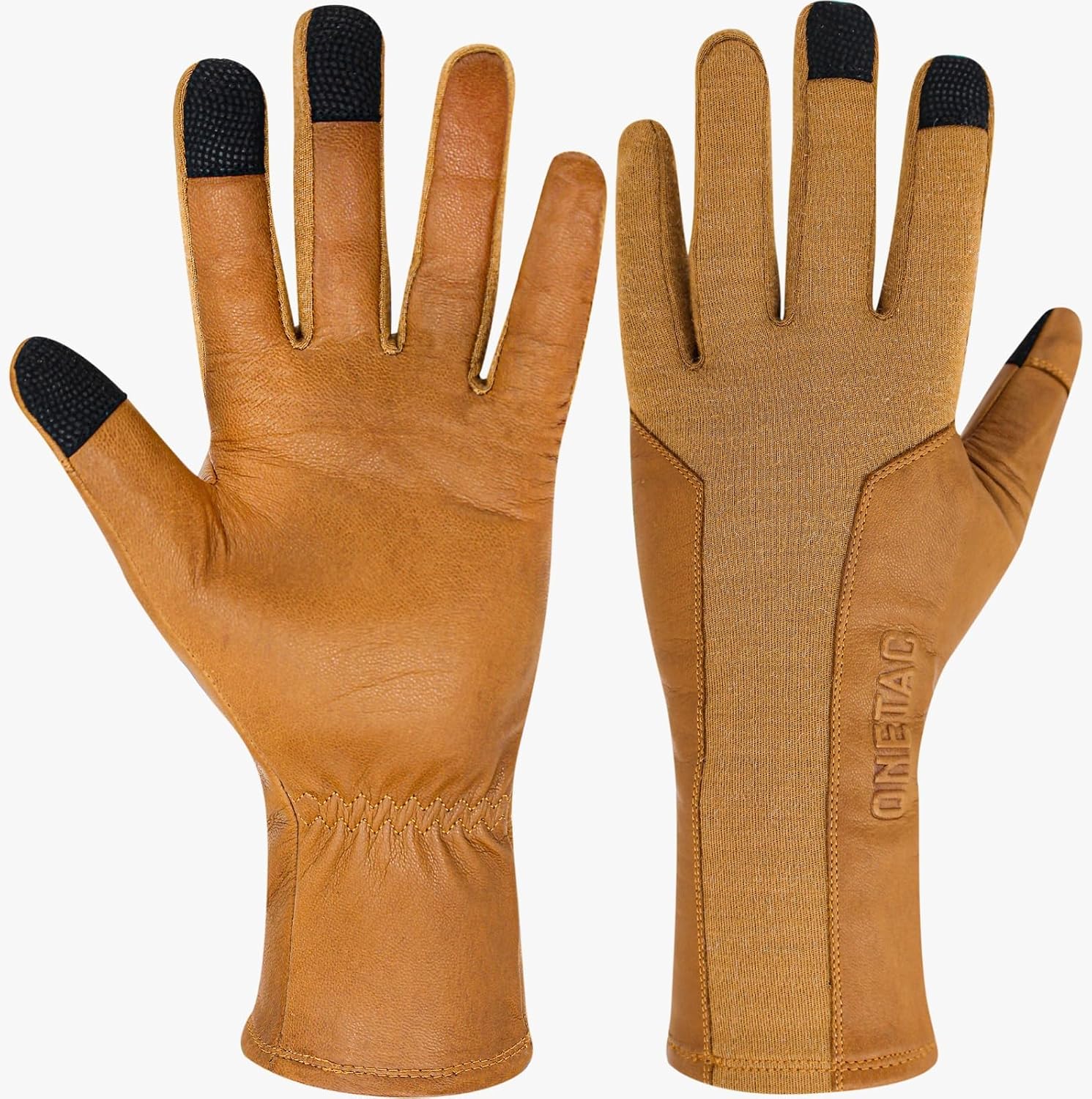 Touch Screen Nomex Pilot Flight Flyers Operator Aviation Duty Work Gloves, Goat Leather Tight FIT Palm - Image 4
