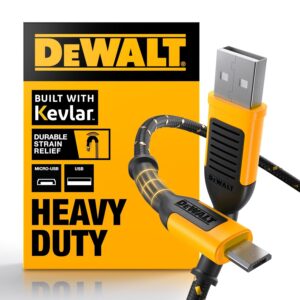 DEWALT Heavy Duty USB to Micro-USB ...