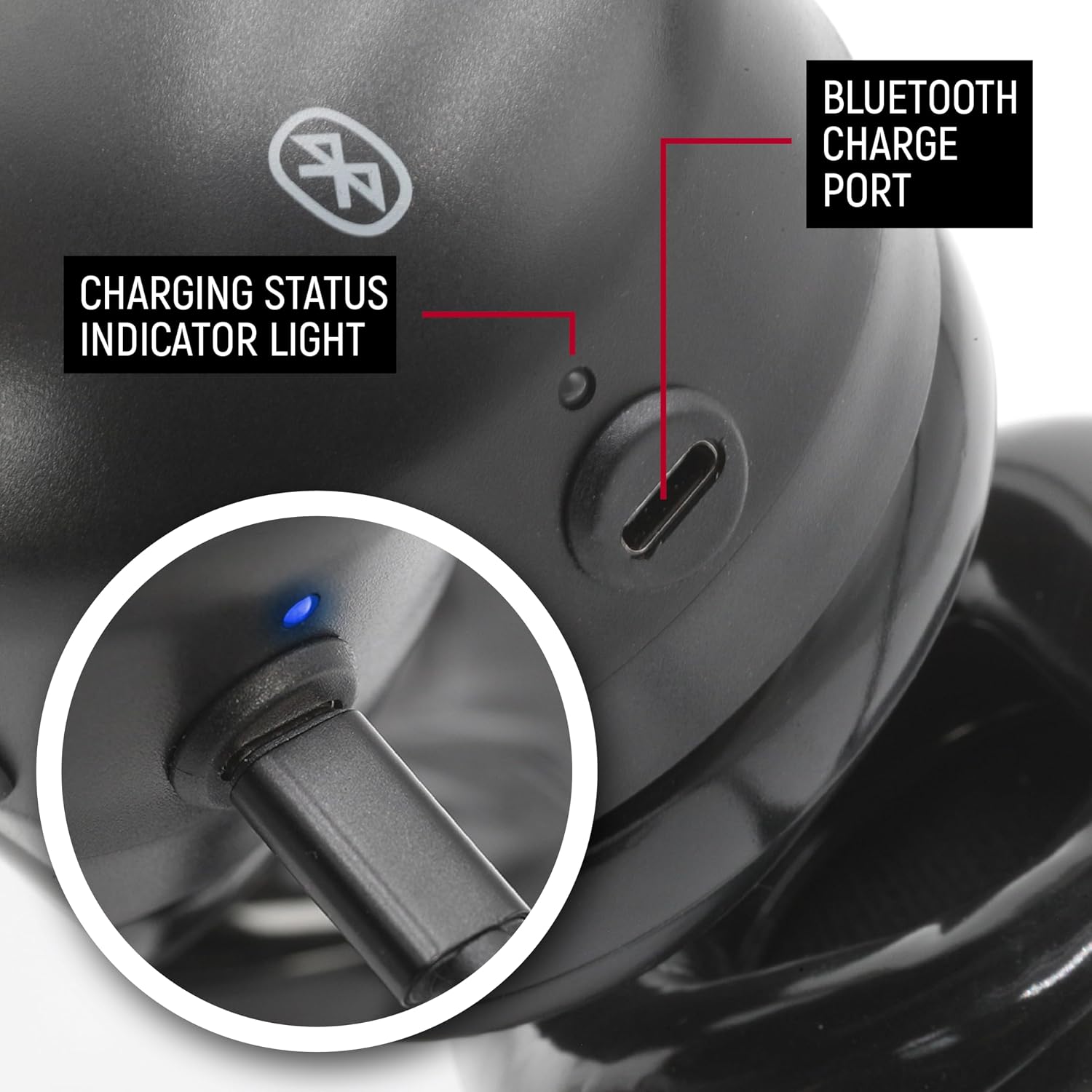 Rugged Radios RA210-BT Bluetooth Aviation Headset for Student Pilots, Flight Schools, Instructors, and Private Pilots – Noise Reduction, Clear Audio, Dual GA Plugs Fixed Wing Aircraft - Image 4