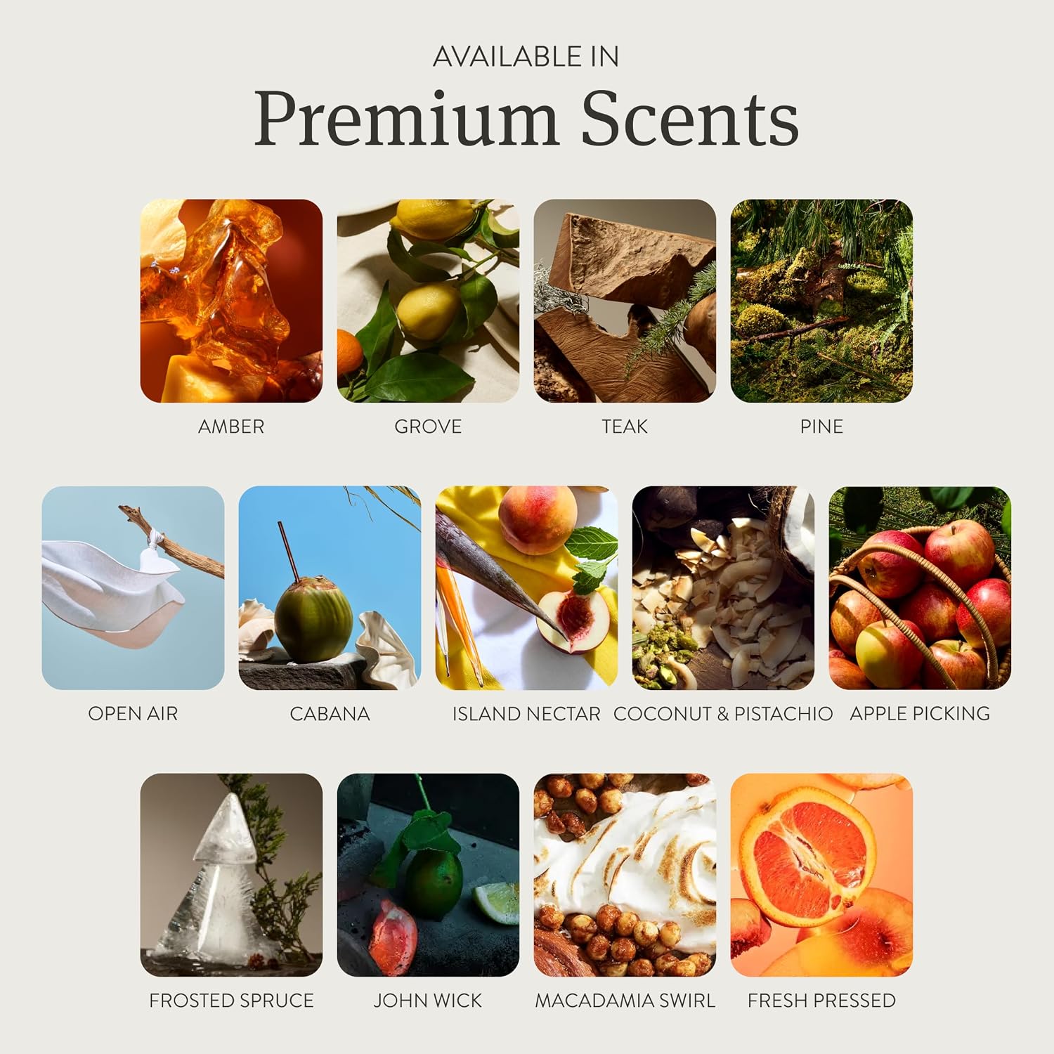 Drift Car Air Freshener - Stone Air Freshener Car Odor Eliminator - Long Lasting Scent - Auto Accessories - Metal Clip - Essential Oils - Clean Ingredients - Amber Scent Starter Kit - Image 4