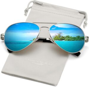 AIEYEZO Classic Aviator Polarized S...