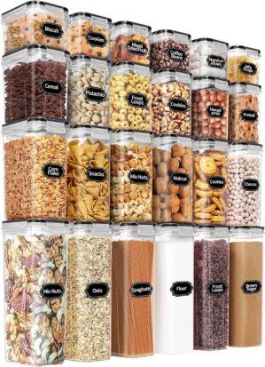 PRAKI Airtight Food Storage Contain...
