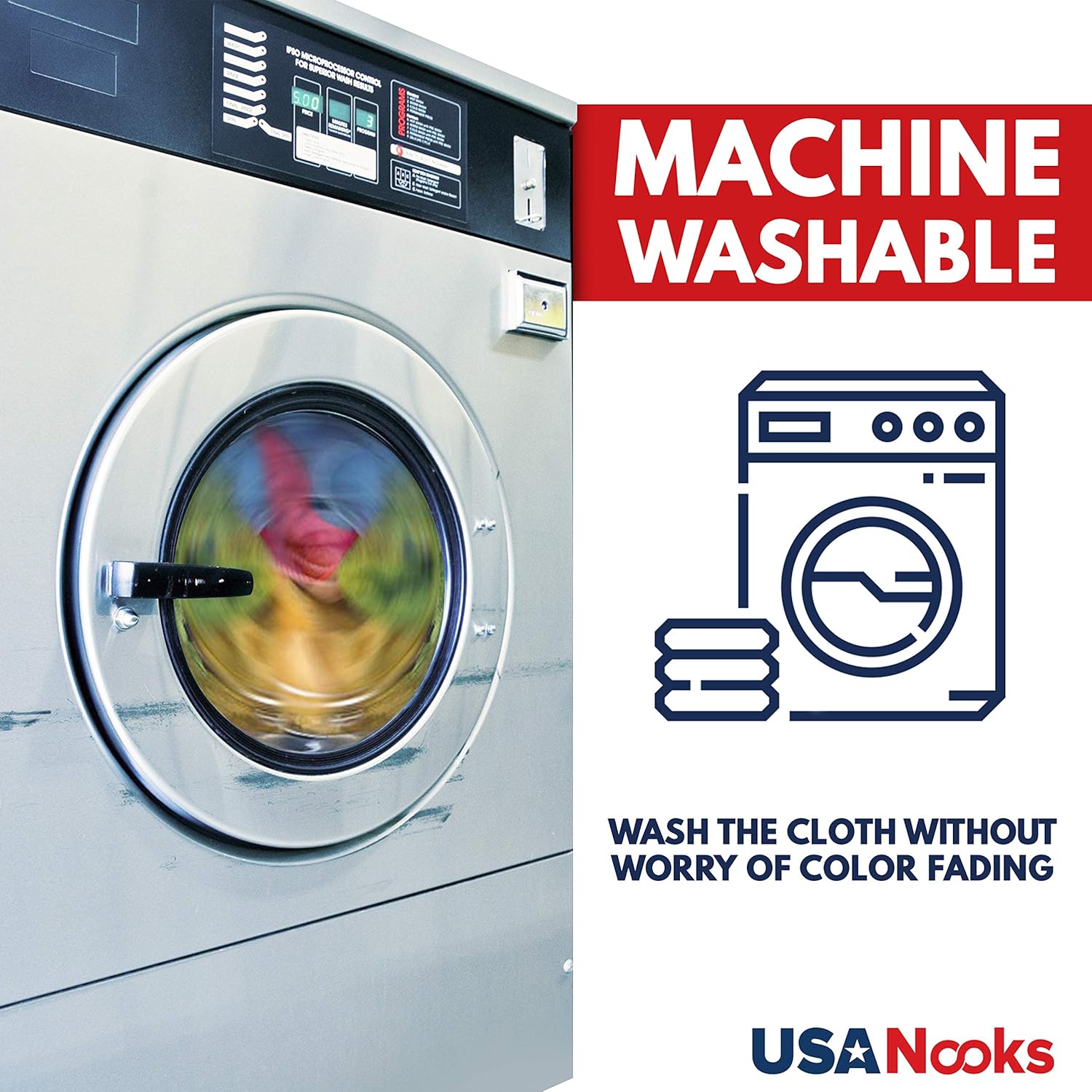 USANOOKS Premium 300GSM Microfiber Cleaning Cloth - 12.5"x12.5" High Performance - 1200 Washes, Ultra Absorbent Microfiber Towels for Cars Undercarriage, Rims & Engine Bay Cleaning - Microfiber Cloth - Image 8
