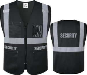 JKSafety Security Vest for Security...