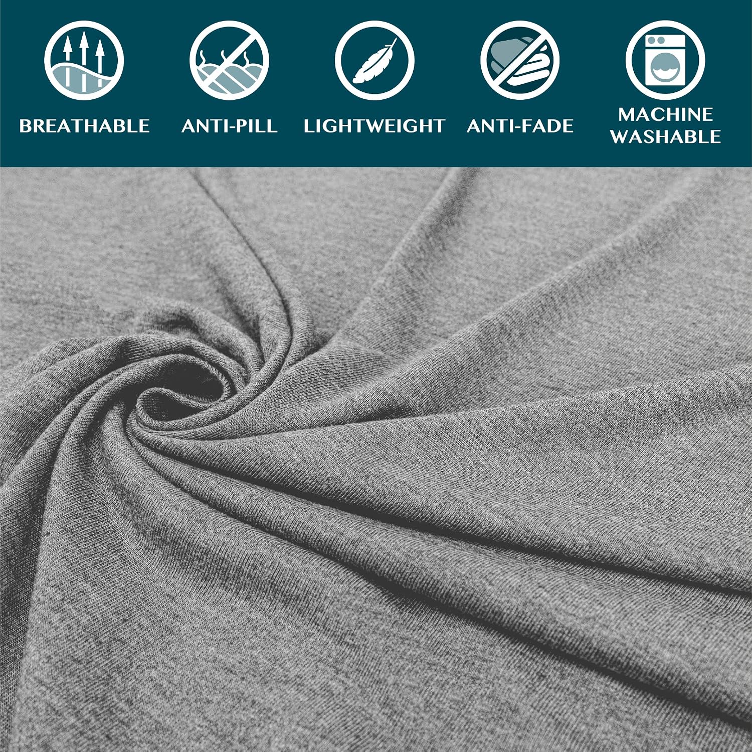PAVILIA Soft Travel Blanket, Compact Airplane Blanket in Bag, Portable Blanket Pillow Set, Lightweight and Packable Plane Flight Car Trips Travel Home Office Gift Accessories, Gray, 65x40 inches - Image 8