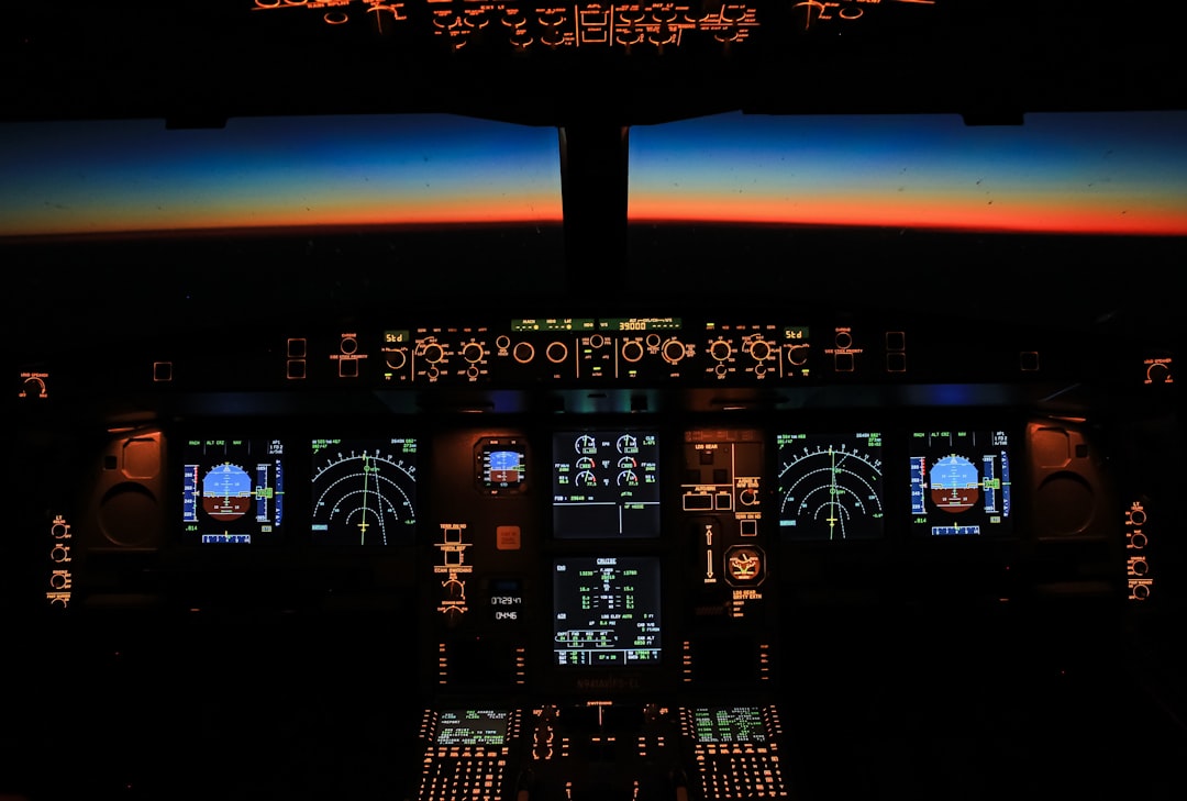A well-organized cockpit with clear access to instruments and storage solutions, showcasing a tidy environment for pilots.