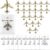 50 Sets Flight Attendant Gifts Bulk Airplane Party Favors Include Alloy Airplane Charms Lucky Flight Charm Card and OPP Bags Travel Adventure Favors for Pilot