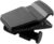 Aviation Headset Cable Clip, Clothing Wire Holder for Pilots, Black Plastic