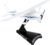 Postage Stamp Cessna 172 Skyhawk® 1:87 Scale Diecast Model Airplane — Officially Licensed Die-Cast Metal Collectible with Display Stand by Daron – for Ages 14+
