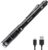 okcomuy Rechargeable LED Pen Light Flashlight,300 Lumens IP67 Waterproof with Pocket Clip 4-Zoomable| 3 Modes, Prefect Pocket Small Flashlight for Inspection,Work,Repair,Camping