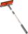 eazer Professional Window Squeegee, 2-in-1 Rotatable Squeegee for Window Cleaning Kit, Window Cleaner Tool, Window Washing Equipment Kit with Extension Pole (20”-30”) for Shower/Windshield