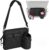 Cosmos Airplane Seatback Organizer Flight Seat Back Storage Bag Hanging Pocket with Adjustable Shoulder Strap, Commuter Shoulder Bag Travel Essentials Media Pouch for Personal Items