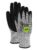 Magid Griffin Gear A4 Cut Gloves, Sandy Nitrile, 12 Pairs, Size 10/XL
