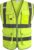 XIAKE 9 Pockets Class 2 High Visibility Reflective Safety Vest for Men Women,Meets ANSI/ISEA Standard