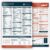 Aviation Checklist for Cessna 172M (1973–1976), Durable Laminated Kneeboard Card, Standard & Emergency Procedures, Glide Ratio at a Glance, Pilot Accessories Aviation