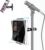 elitehood Metal iPad Holder for Mic Stand, 360° Adjustable Mic Stand Tablet Holder, Aluminum iPad Mount for Music Microphone Stand, Compatible with 4.7-13″ Tablets and Cell Phones