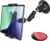 Car Cockpit Tablet Mount Suction, Vehicle Tablet Holder for Driver [Flexible Metal Arm] Dashboard Windshield Window Mounting for Tablets Phones, iPad, Galaxy Tab, Z Fold, iPhone, 4-13″ Device