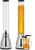 FillTouch 2 Pack Mimosa Tower Dispenser 3L/101 oz Football Party Beer Dispenser with Detachable Ice Tube, Drink Mimosa Tower with Spigot for Home Sports Game Nights Party Entertainment(Silver)