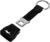 Novah Airplane Seat Belt Buckle Keychain (Black)