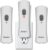 Energizer Auto-On LED Flashlights Rechargeable (3-Pack) for Home Power Failure, Plug in LED Flashlight for Power Outage, Night Light, Hurricane Preparedness