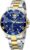 OPK Mens Watch Simple Fashion Diamonds Stainless Steel Analog Men Wrist Watch Diamond Large Dial Waterproof Date Casual Watch for Man