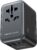 MOMAX Universal Travel Adapter 70W GaN, 3 USB-C PD & 2 USB-A QC, International Power Adapter Outlet, 6-in-1 Wall Charger for Laptop, Phone, European Travel Plug Adapter for UK/US/AUS/JP