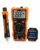 ETK3 3-in-1 Electrical Test Kit with Digital Multimeter, Non-Contact Voltage Tester & Outlet Tester, True RMS Multimeter with Silicone Test Leads for Electricians HVAC Home DIY